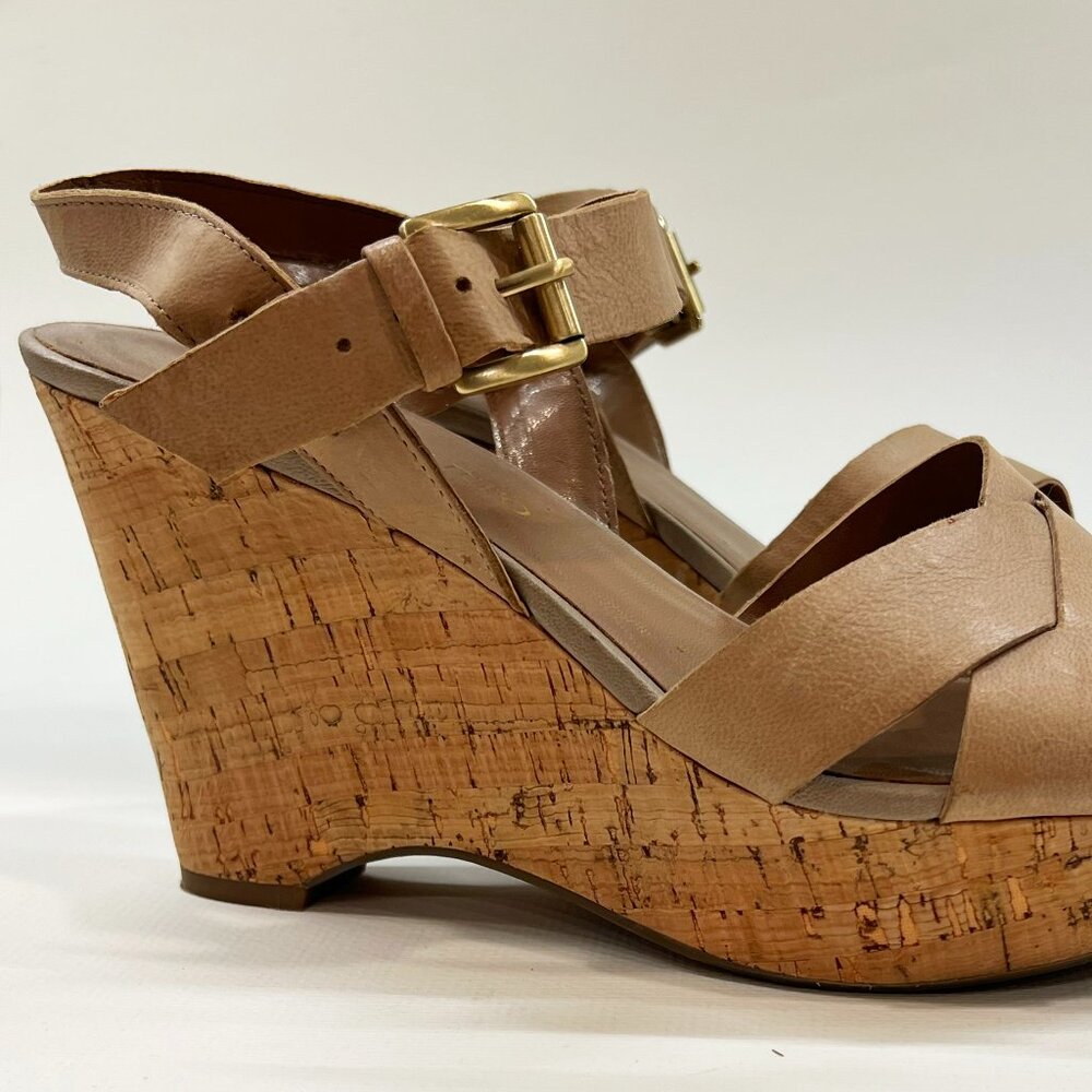 COPY - Franco Sarto wedge heel sandals - Picture 3 of 4